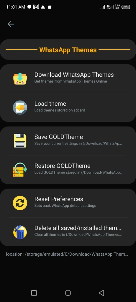 Custom Themes