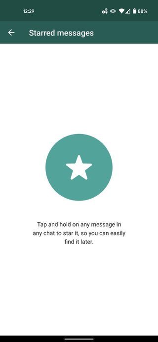 Starred Messages